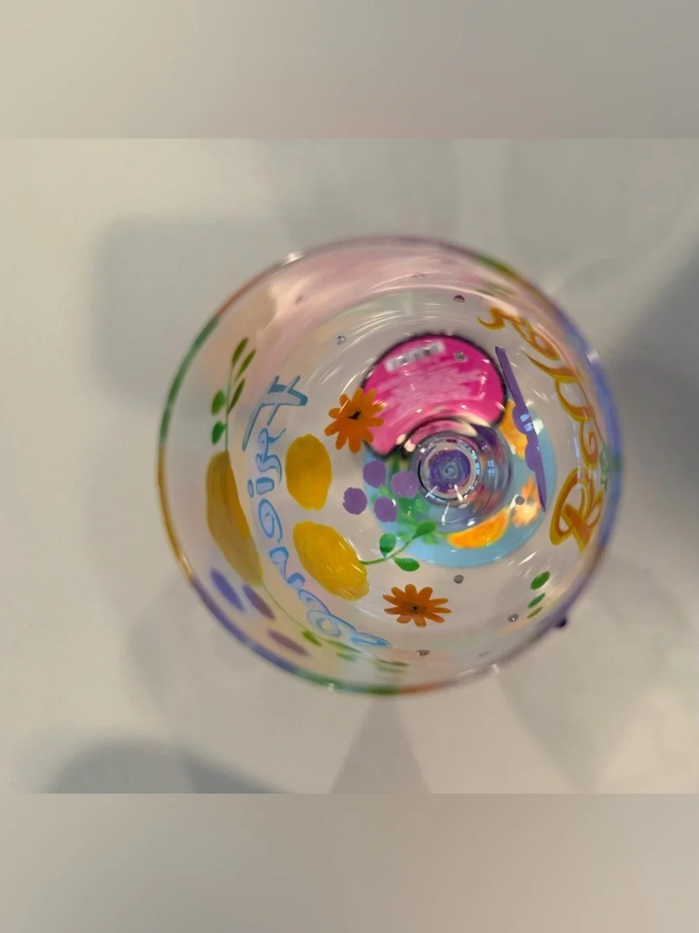Lolita | “Life Is Better- With Friends”, wine glass.